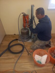 így néz ki a vasbeton fúrás